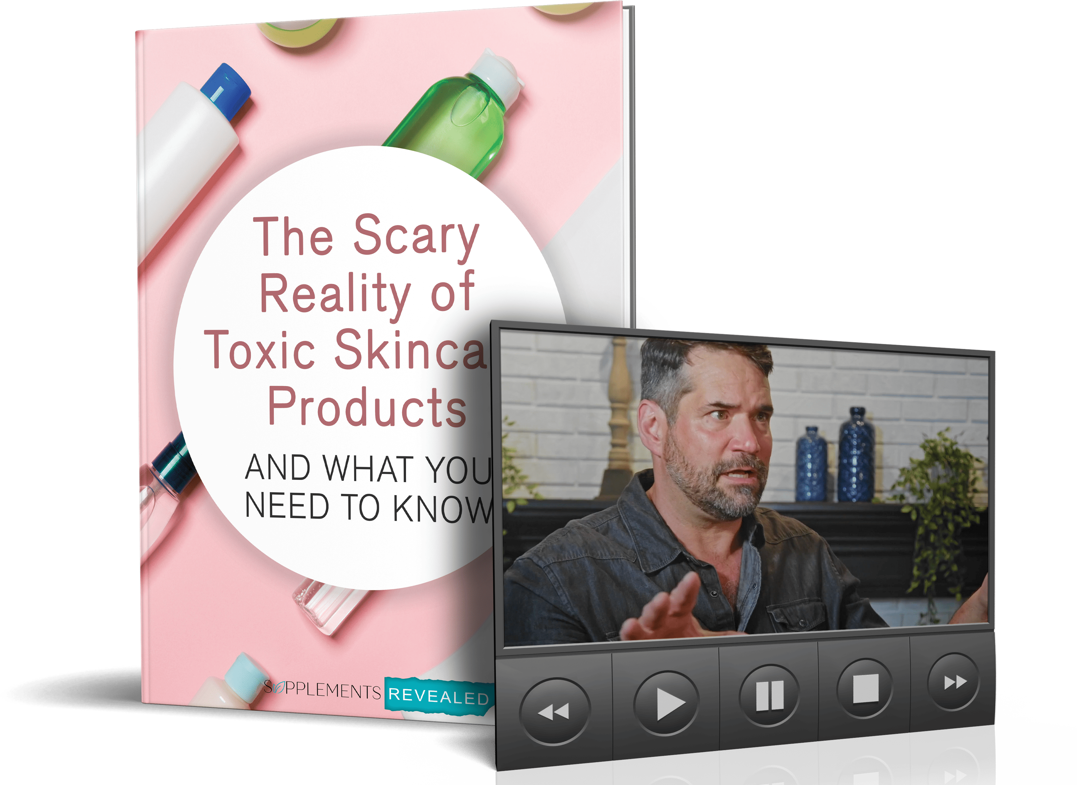 3D Toxic Skincare + Media Player